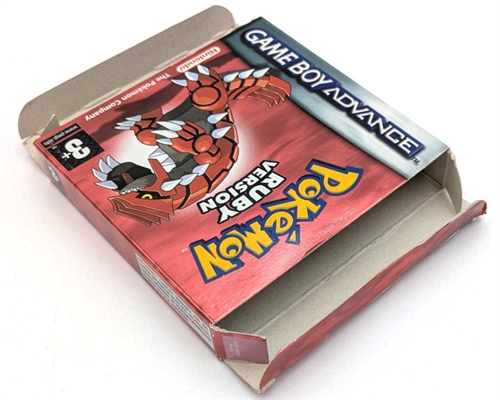 Pokemon Ruby Version - Complete In Box (CIB) - GameBoy Advance game (ENG) (A Grade) (Used)